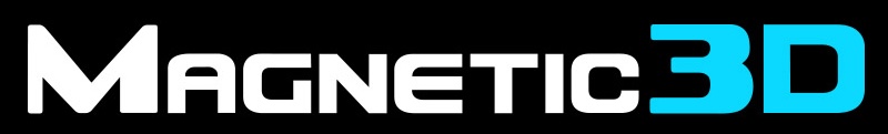 Magnetic 3D logo